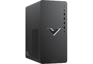 HP Victus TG02-0434nz - Gaming PC, AMD Ryzen™ 5, 512 GB SSD + 1 TB HDD, 16 GB RAM, AMD Radeon™ RX 6600 XT (8 GB, GDDR6), Mica Silver