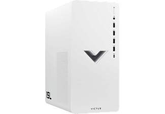 HP Victus TG02-0504nz - PC per gaming, Intel® Core™ i5, 512 GB SSD + 1 TB HDD, 16 GB RAM, NVIDIA GeForce® GTX 1650 (4 GB, GDDR6), Ceramic White