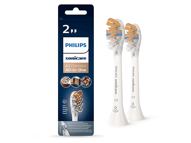 16er Aufsteckbürsten Kompatibel Mit Philips Sonicare Elektrische