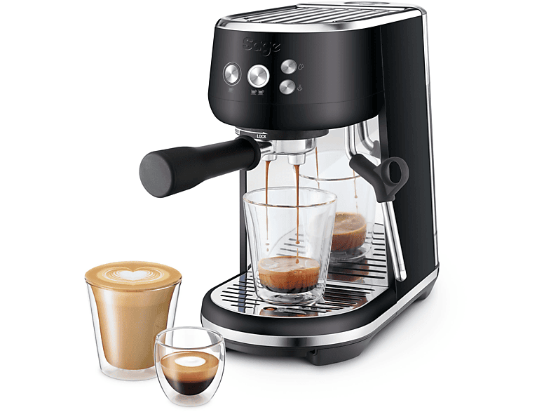SAGE SES450BTR4EEU1 the Bambino Espressomaschine Black Truffle