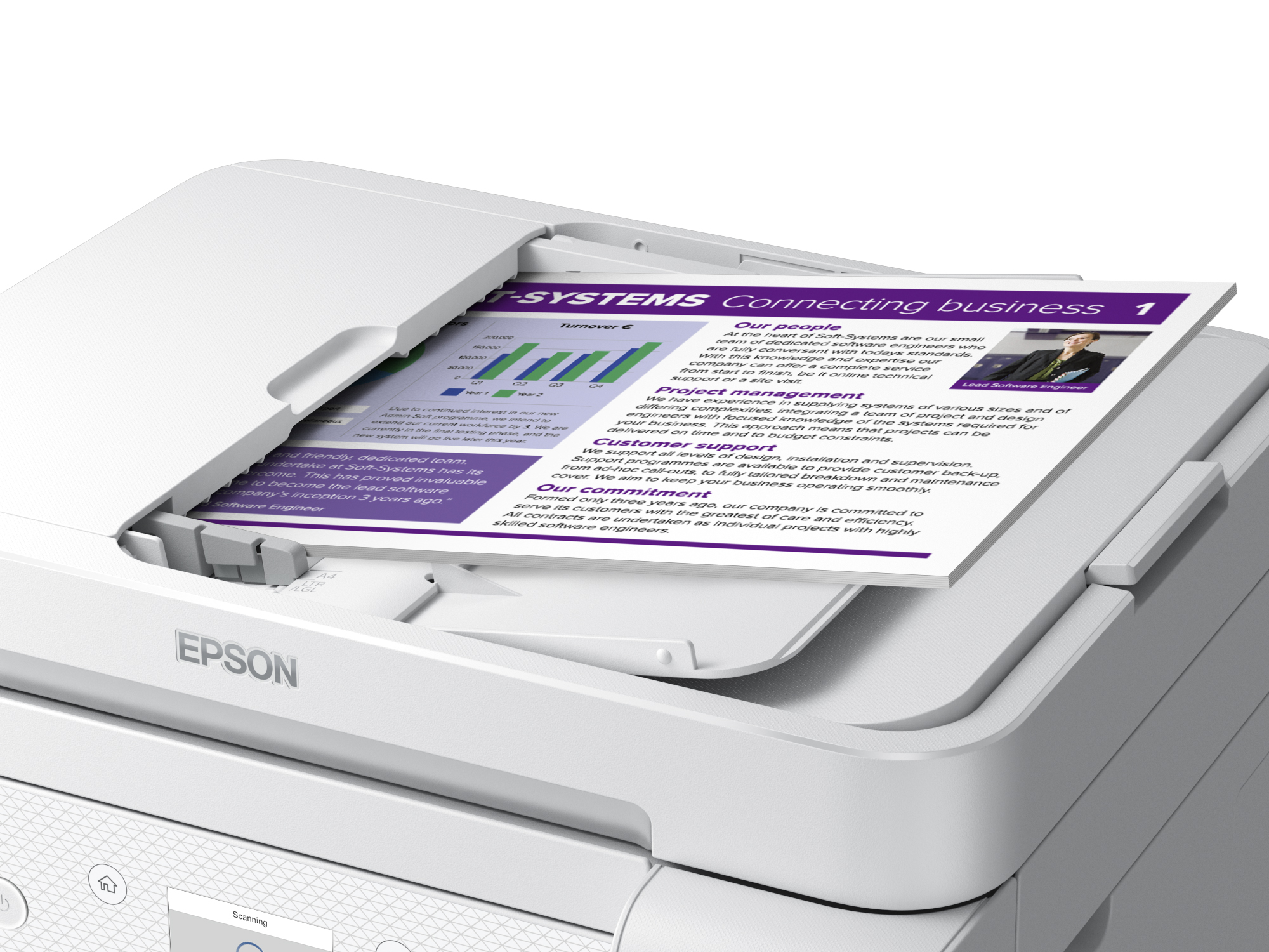 EPSON EcoTank L6276 Tanklı Yazıcı Beyaz