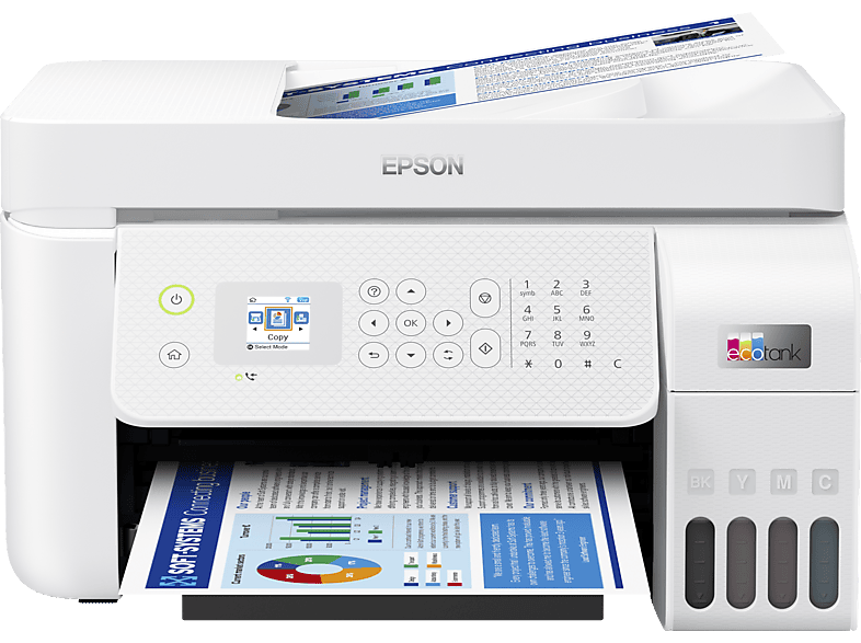 EPSON EcoTank L5296 Tanklı Yazıcı Beyaz