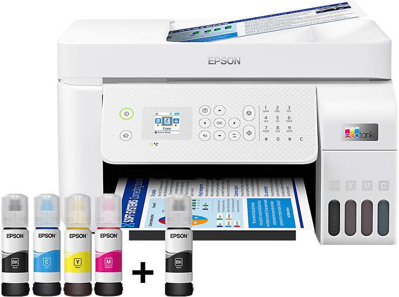 EPSON EcoTank L5296 Tanklı Yazıcı Beyaz_1