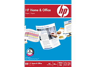 HP Home & Office Paper A4 80G 500PCS -  (Blanc)