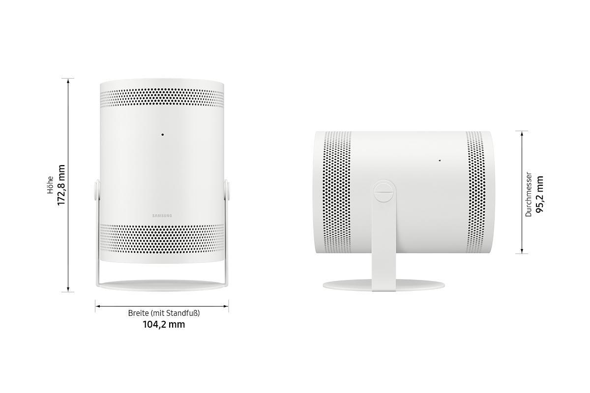 SAMSUNG The Freestyle (SP-LSP3BLAXXE) Beamer(Full-HD, 550 Lumen, WLAN)