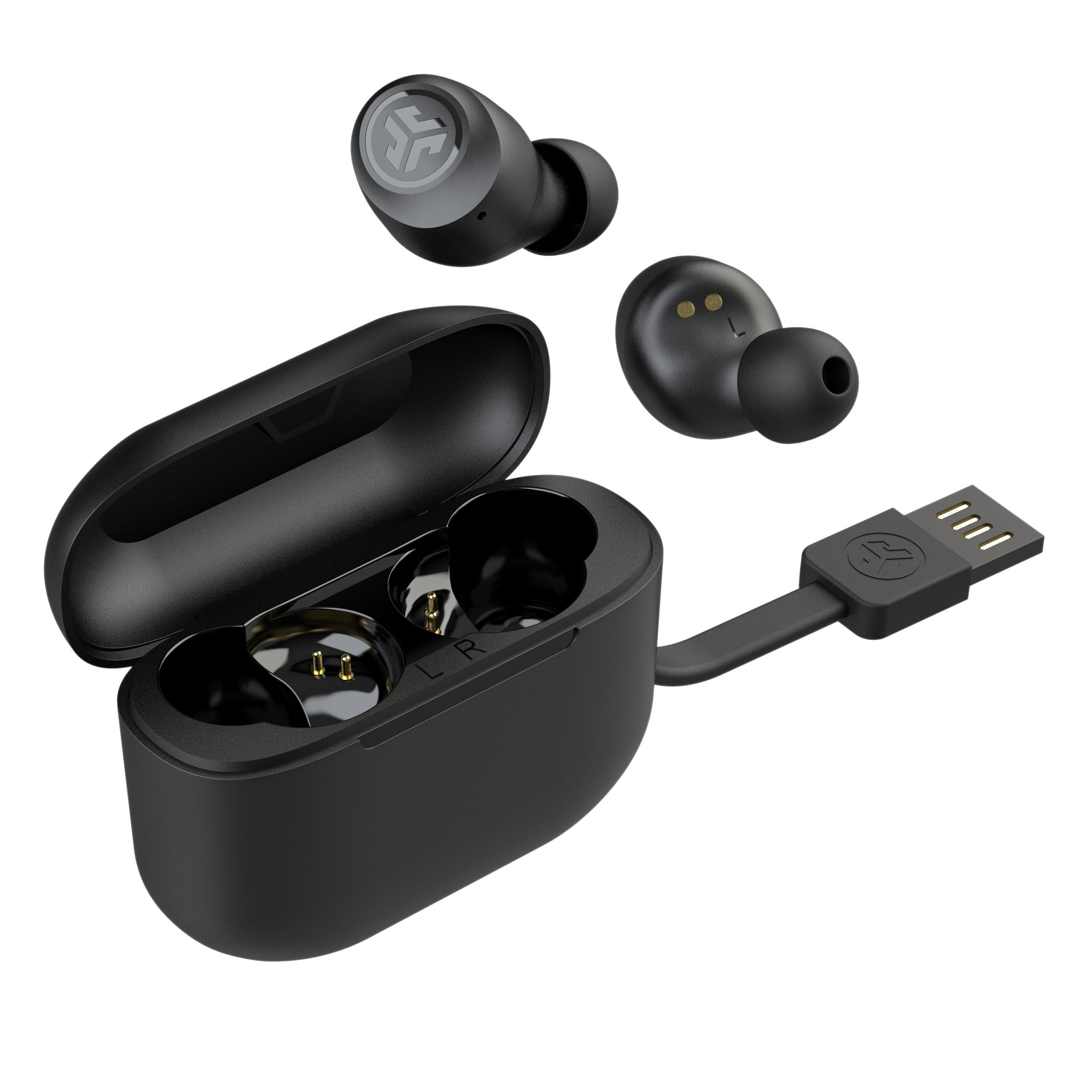 Kopfhörer True Bluetooth Go Black Pop JLAB Wireless, In-ear Air