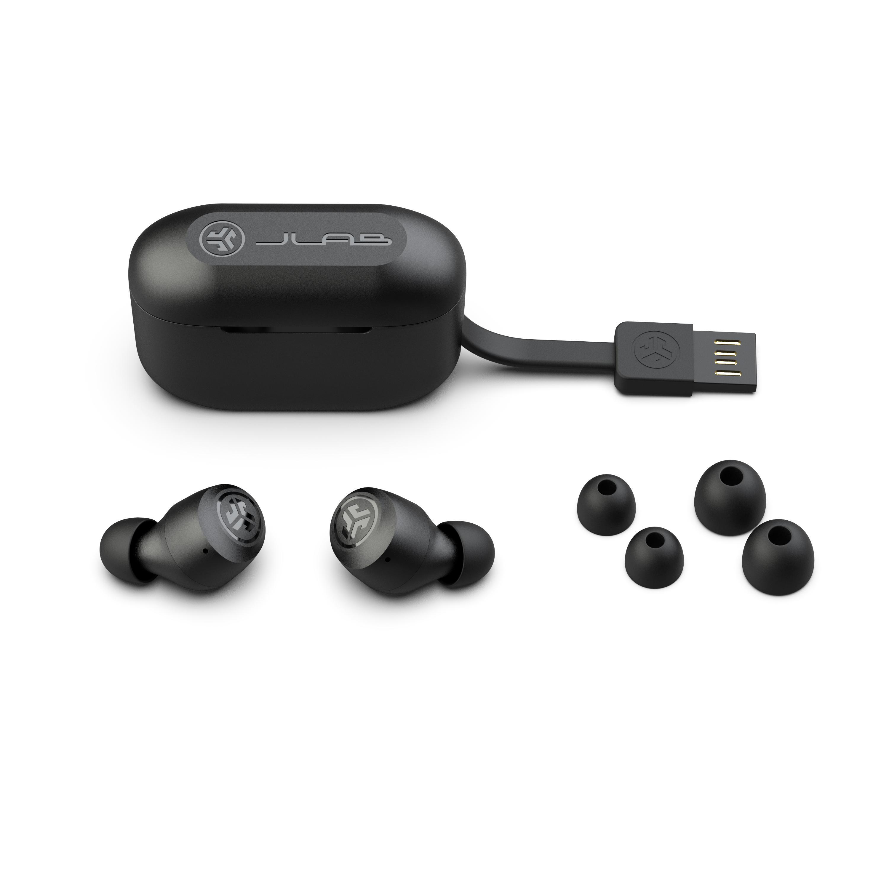 JLAB Go Air Bluetooth In-ear Kopfhörer Pop Wireless, True Black