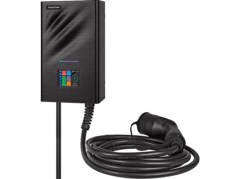 Thumbnail - TELESTAR EC 311 S6 Wallbox Ladestation für Elektrofahrzeuge, 11 kW, Kabellänge: 6 m