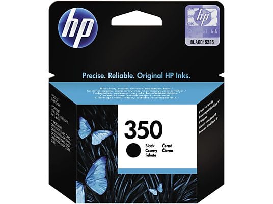 HP 350, nero - Cartuccia di inchiostro (Nero)