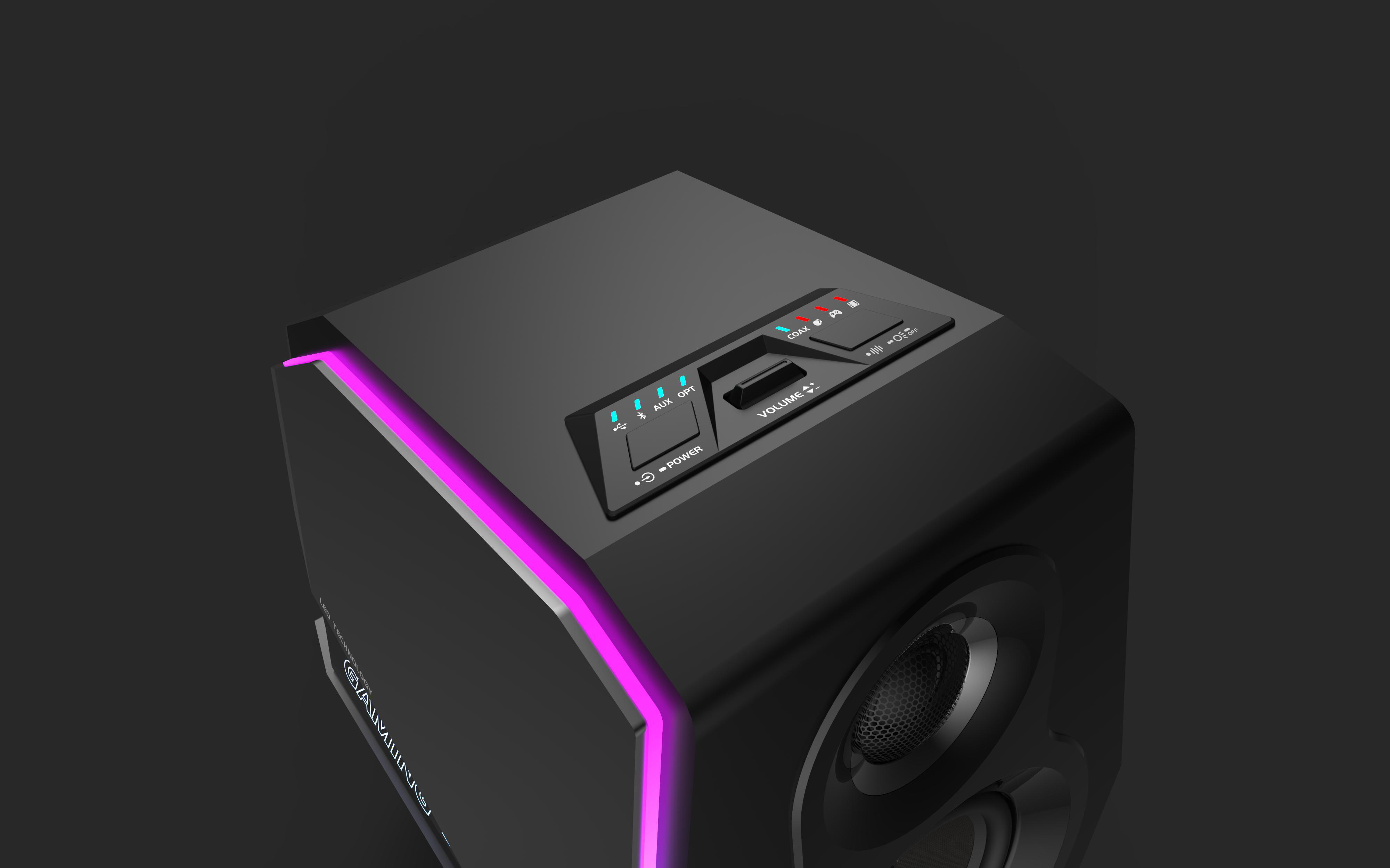 Gaming-Lautsprecher EDIFIER Bluetooth 5.0, G5000, RGB-Beleuchtung