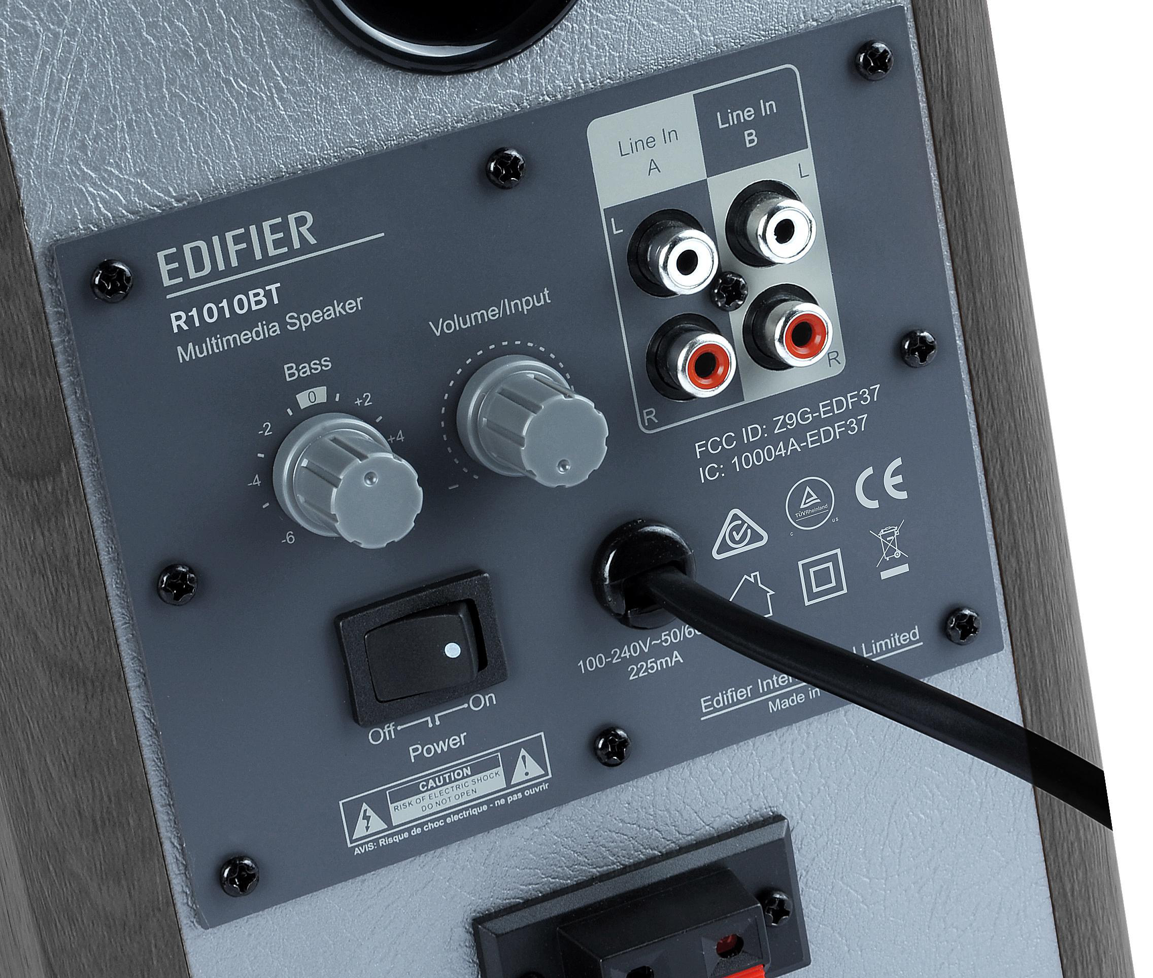EDIFIER R1010BT 2.0 Bluetooth Regallautsprecher, Black