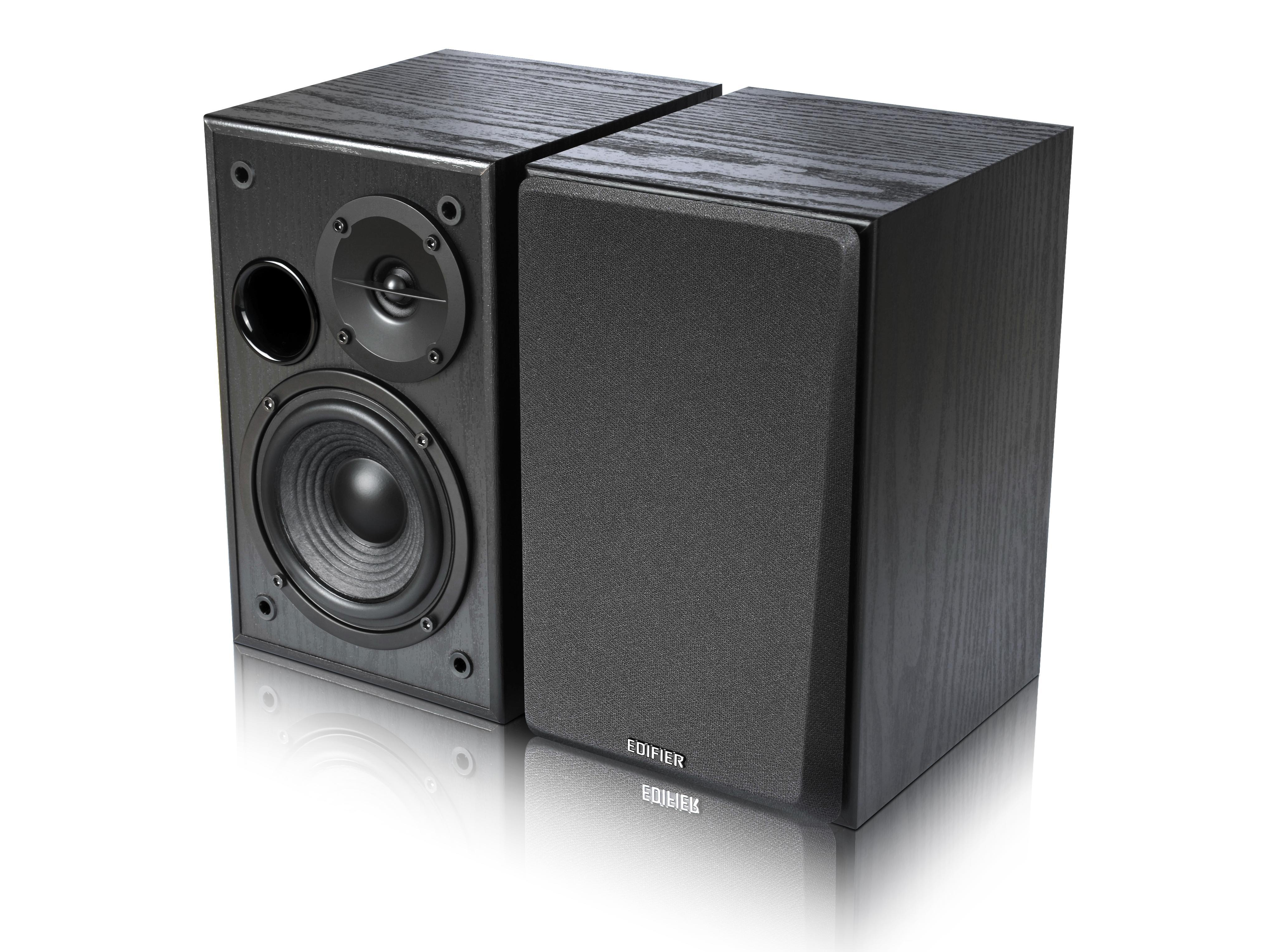 EDIFIER R1100 Schwarz Regallautsprecher, Black