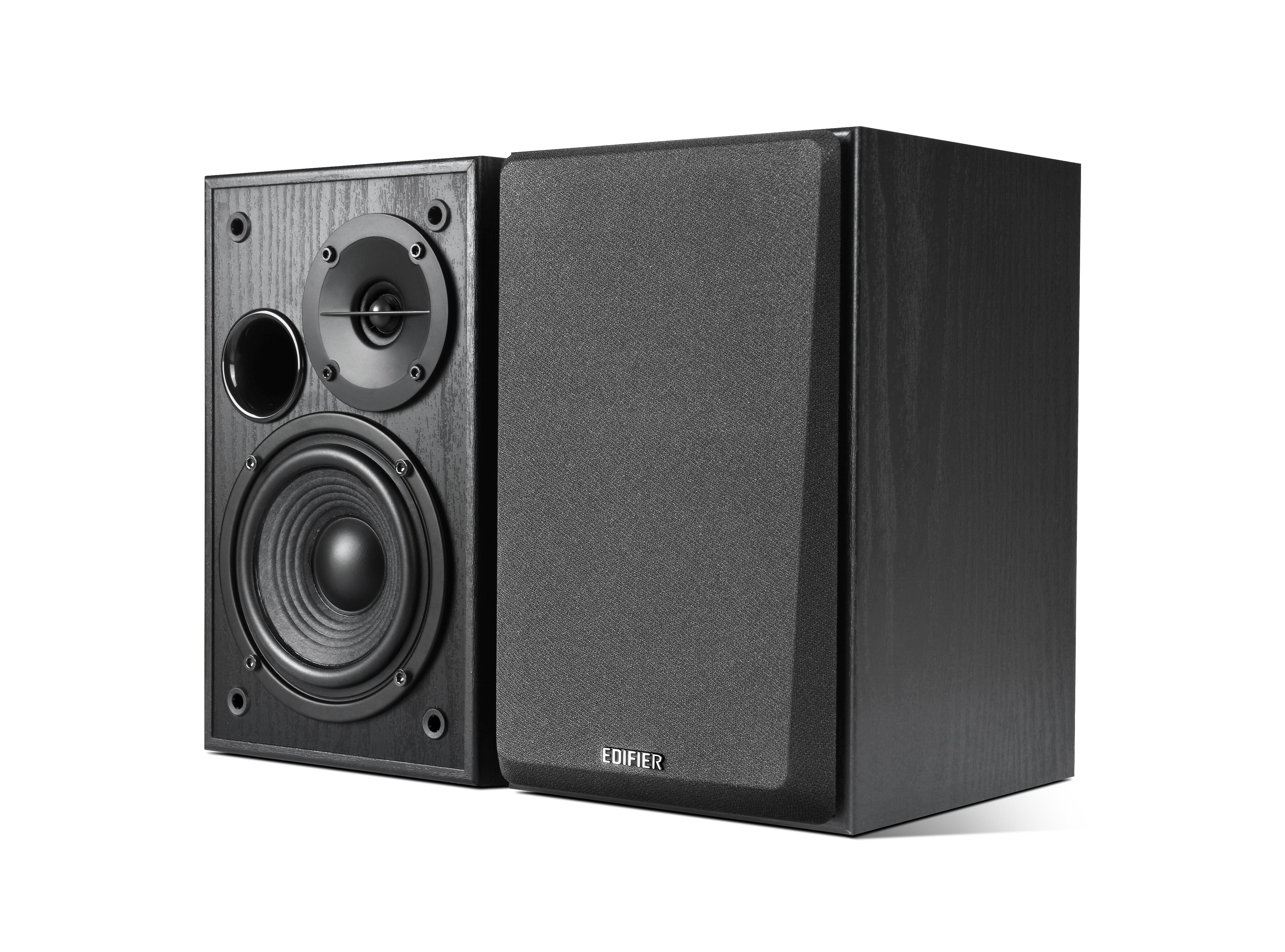 EDIFIER R1100 Schwarz Regallautsprecher, Black