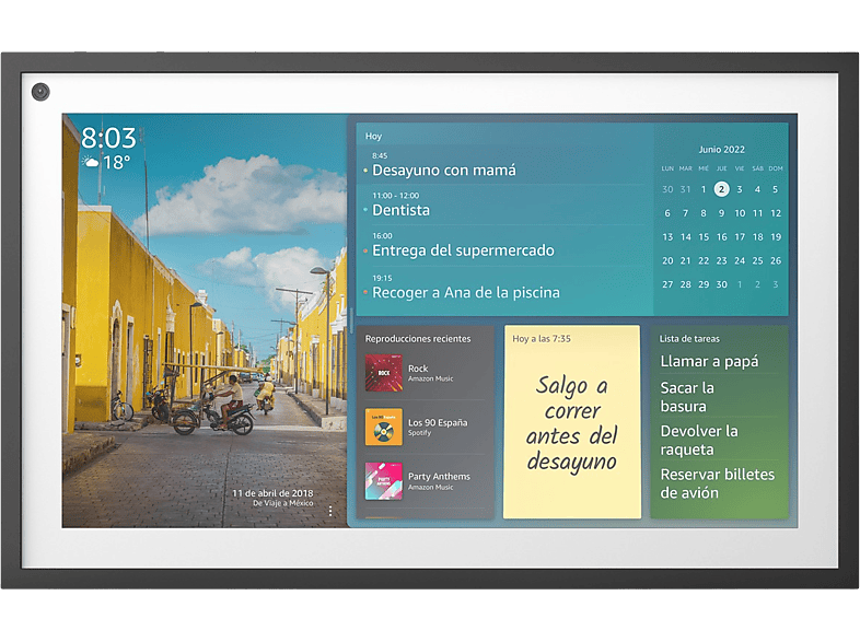 Echo Show smart display con pantalla de 15 pulgadas y soporte para  Alexa en oferta con 65€ de descuento