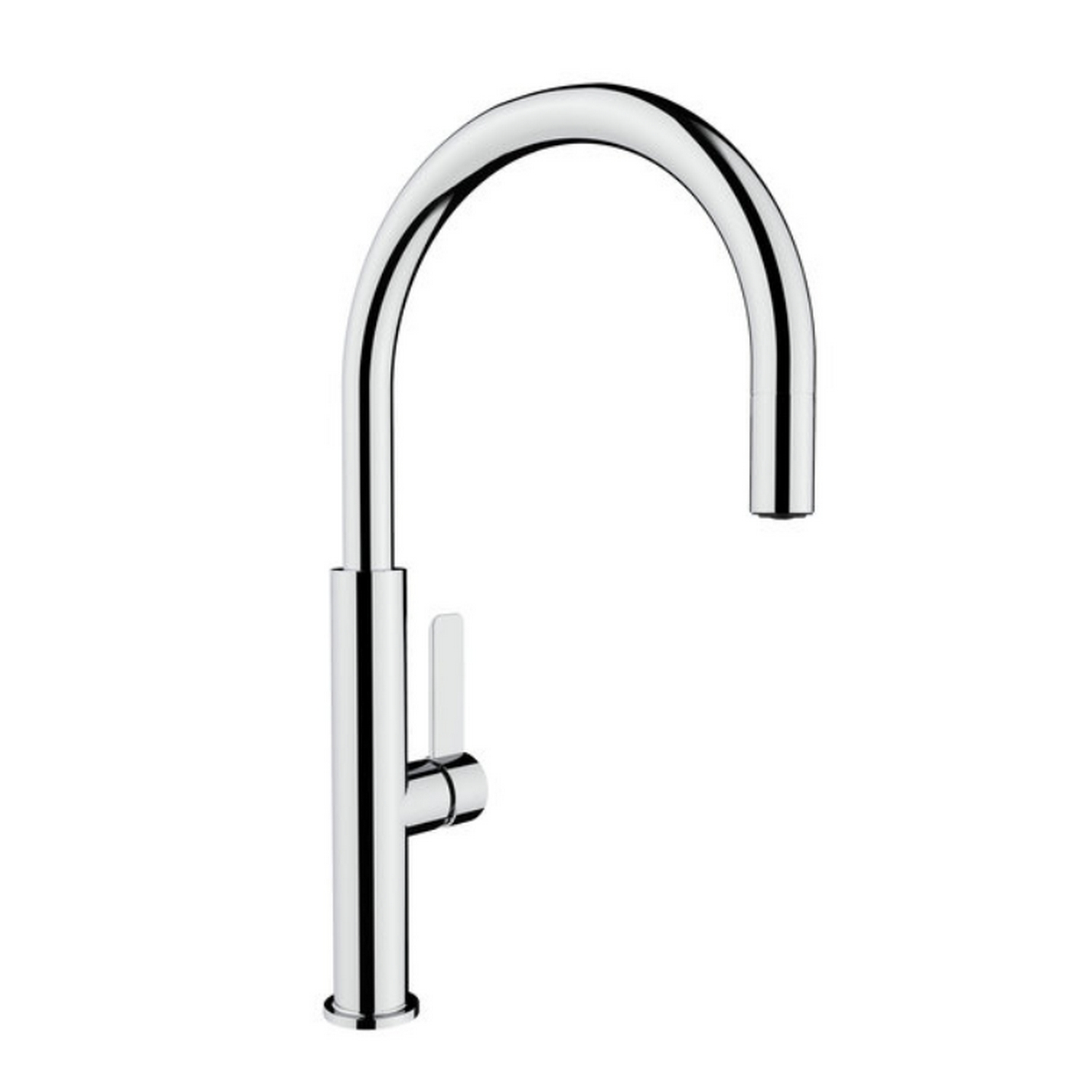 Grifo - Teka FOT 995, Para cocina,  Sistema Easy quick, Caño giratorio, Con discos cerámicos, Inox