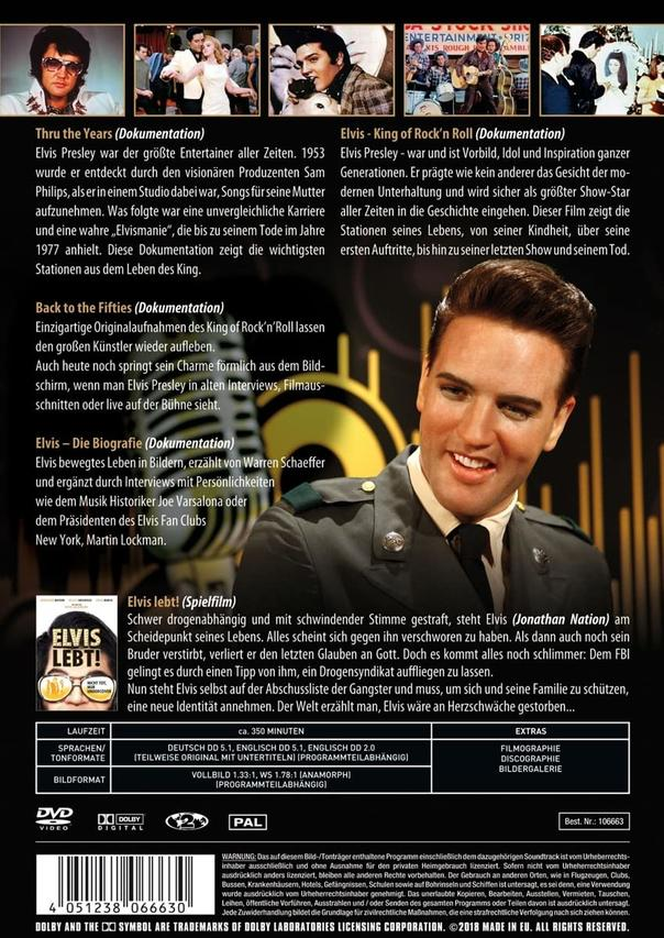 DVD Elvis Legend The Edition