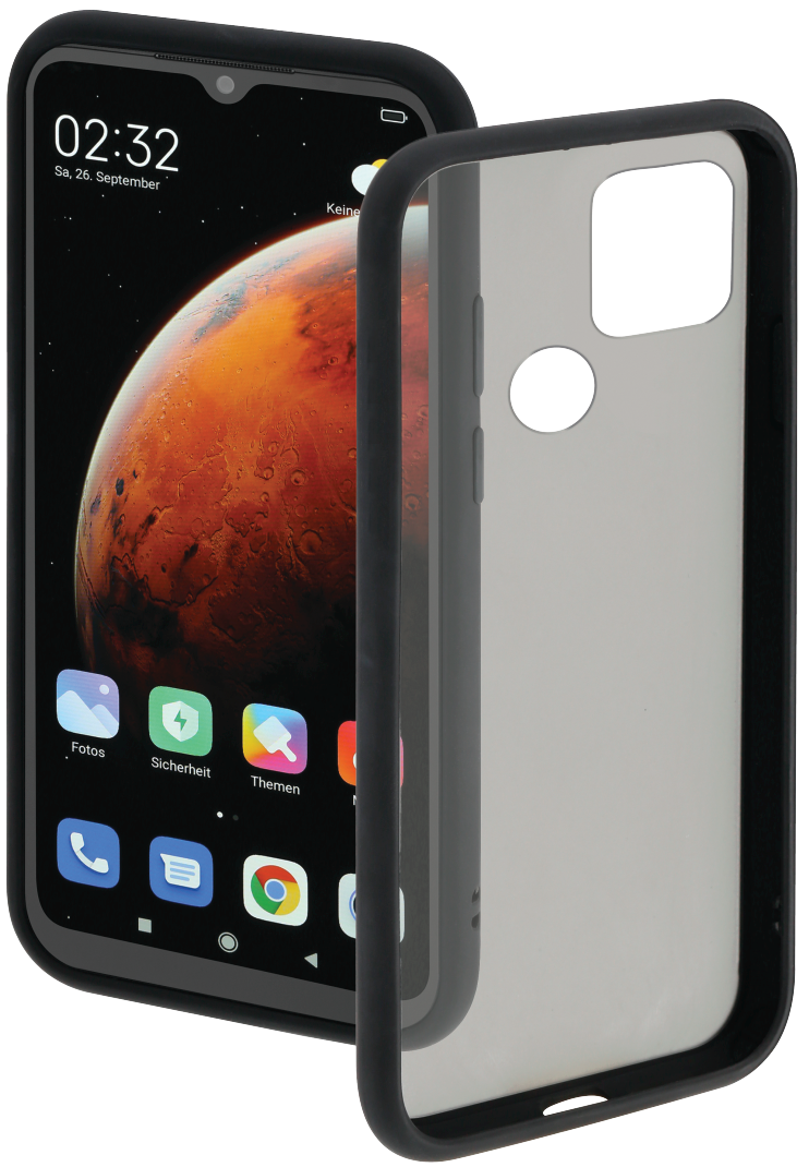 HAMA Cover Invisible Redmi 9C Zwart (00195434)