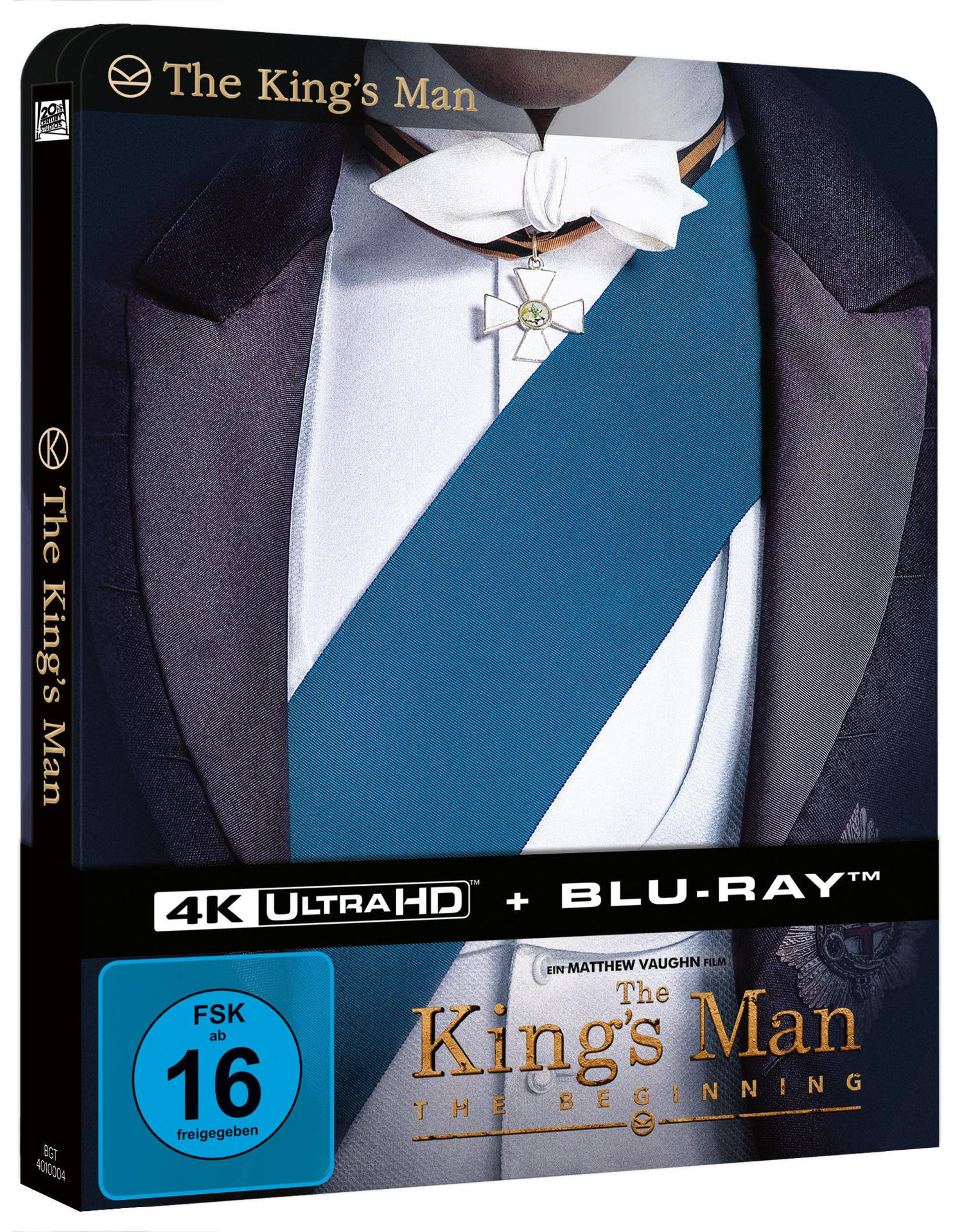 The King's Man: The Beginning SteelBook® 4K Ultra HD Blu-ray + Blu-ray