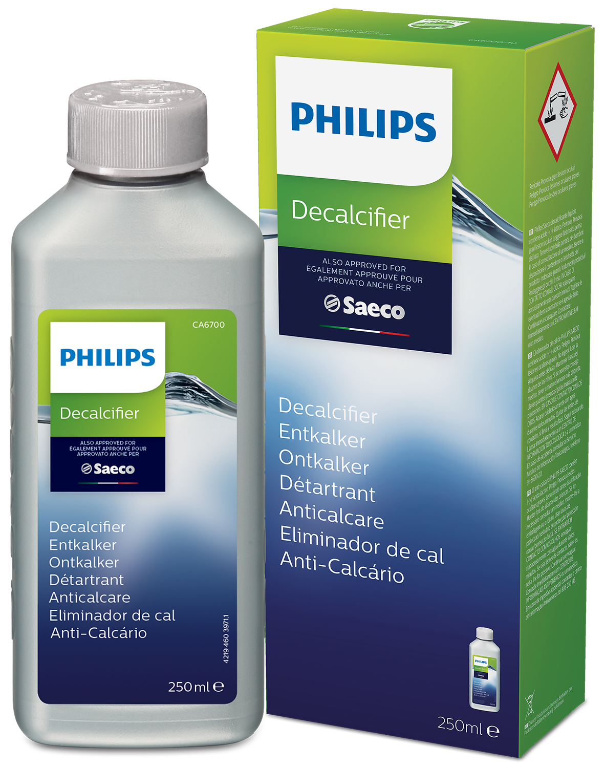 PHILIPS Espressoapparaatontkalker CA6700/10 afbeelding