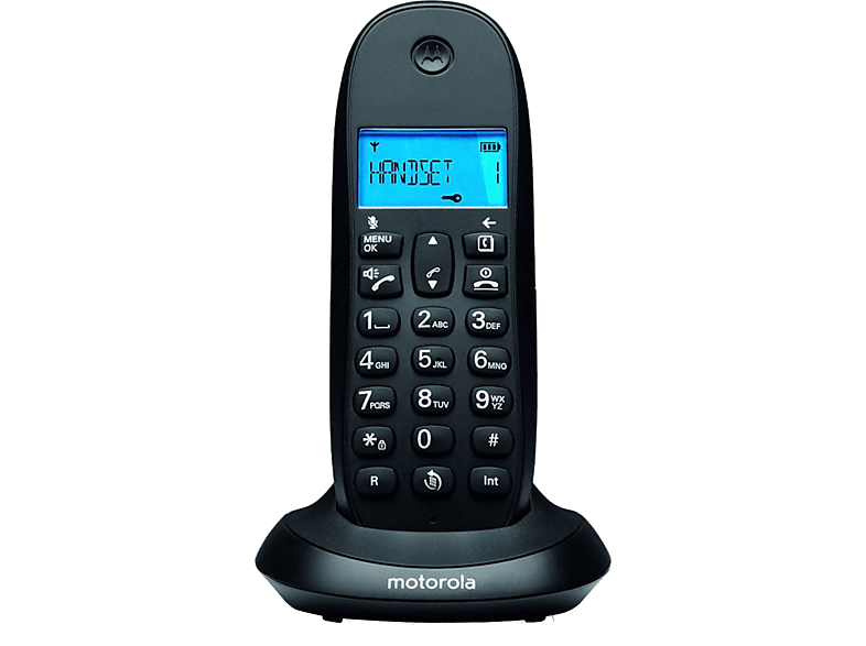 Motorola Draadloze Telefoon C1001cb+ Single (107c1001lb+)