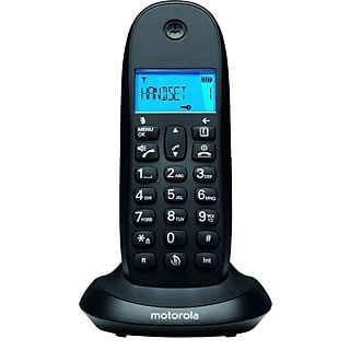 MOTOROLA Draadloze telefoon C1001CB+ Single (107C1001LB+)