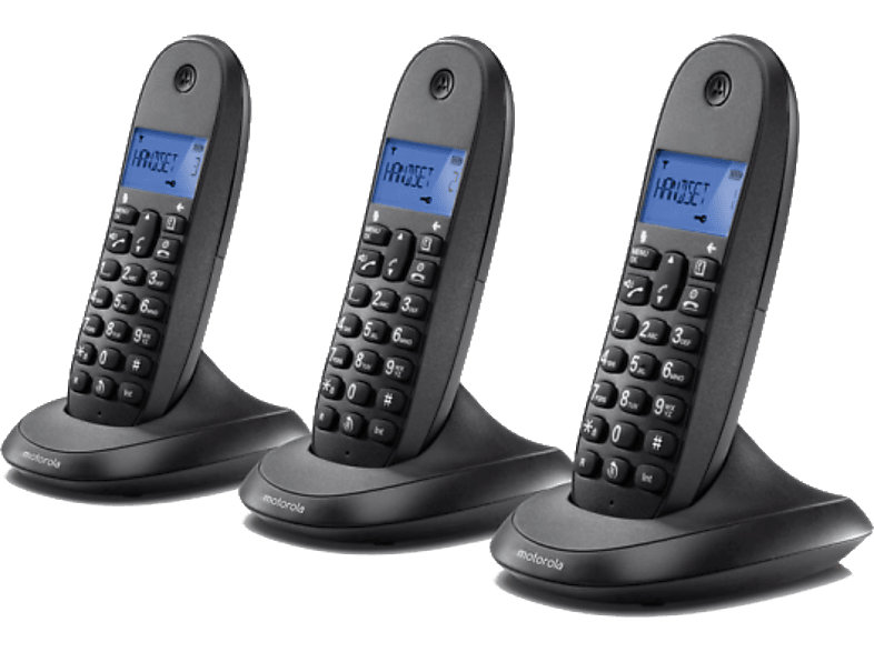 Motorola Draadloze Telefoon Trio (107c1003lb+)