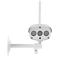 NEDIS Smartlife Außenkamera, IP67, WLAN, FHD, Nachtsicht, Cloud/MicroSD, Netzstrom, Weiß