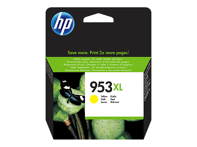 HP 953XL - Tintenpatrone (Gelb)
