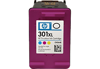 HP 301XL, cyan, magenta, jaune - Cartouche d'encre (Multicouleur)