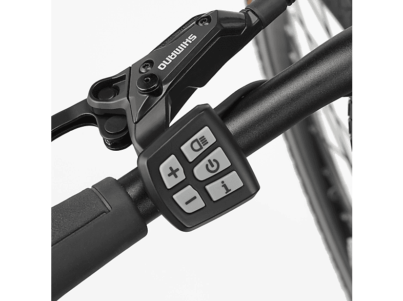 FISCHER VIATOR ETD 1861 Trekkingrad (Laufradgröße: 28 Zoll, Damen-Rad, 557 Wh, Schwarz matt)