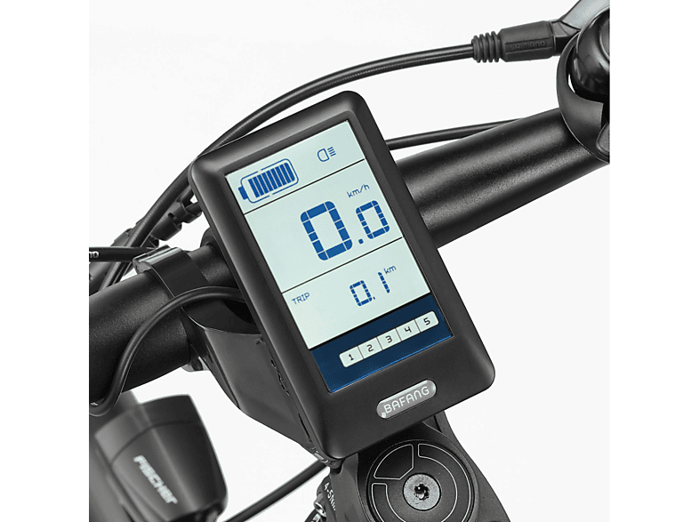 FISCHER VIATOR ETD 1861 Trekkingrad (Laufradgröße: 28 Zoll, Damen-Rad, 557 Wh, Schwarz matt)