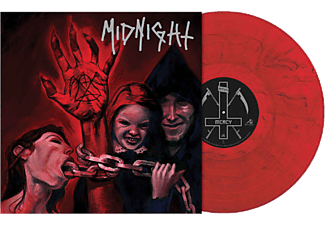 Midnight - No Mercy For Mayhem (Red & Black Marbled Vinyl) (Vinyl LP (nagylemez))