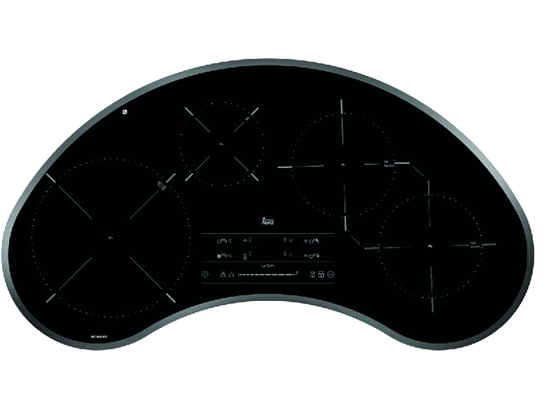 Encimera - Teka IRC 9430 KS, Inducción, Eléctrica, 4 zonas, 28 cm