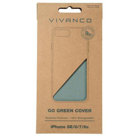iPhone VIVANCO iPhone Apple, GoGreen 8, Gen), 6s, Cover, Backcover, SE (2. iPhone Grün iPhone 7,