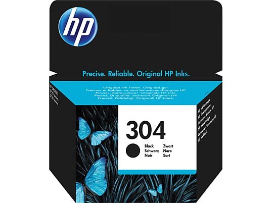 HP 304 - Cartouche d'encre (Noir)