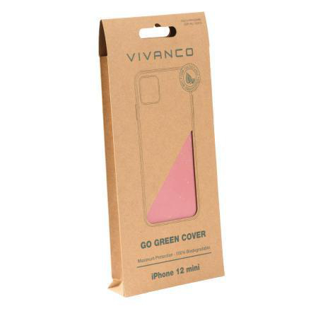 Apple, VIVANCO Cover, mini, iPhone Backcover, 12 Berry GoGreen