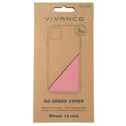 VIVANCO GoGreen Cover, Backcover, mini, iPhone Berry Apple, 12