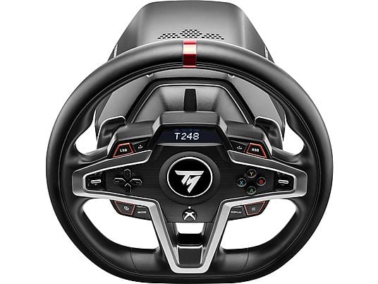 THRUSTMASTER T248 - Volante da corsa con pedaliera (Nero/Argento)