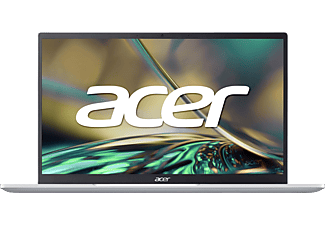 ACER Swift 3 (SF314-511-54ZK) mit Tastaturbeleuchtung, Notebook mit 14 Zoll Display, Intel® Core™ i5 Prozessor,EVO, 16 GB RAM, 512 GB SSD, Intel Iris Xe Grafik, Pure Silver