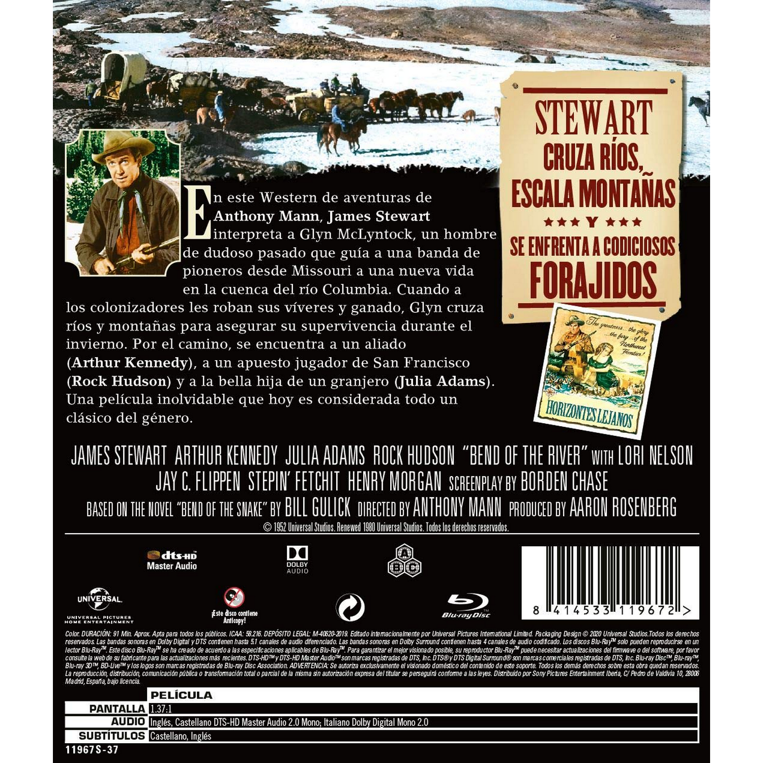 Horizontes Lejanos - Blu-ray
