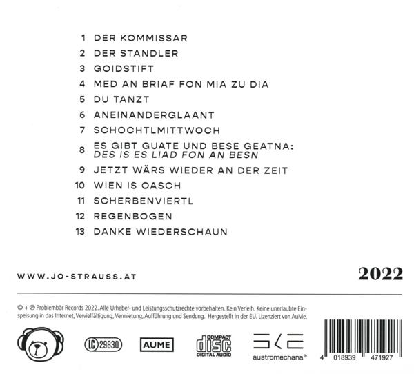Jo Strauss - Schöne (CD) Am Ende - Das