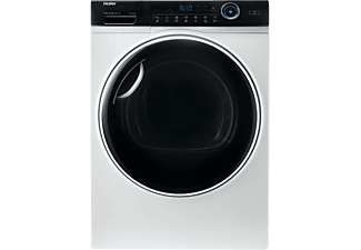 Secadora | Haier I-Pro Series 7 HD100-A2979-S, de calor, 10kg, Antiarrugas, Tambor XL con iluminación LED, Blanco