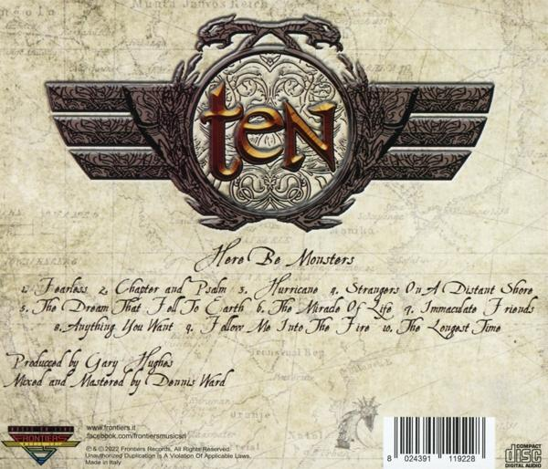 Ten - Here Be Monsters  - (CD)