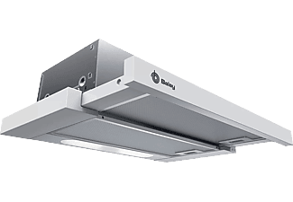 Campana - Balay 3BT263MB, Extraíble, 3 potencias, 360m³/h, Blanco
