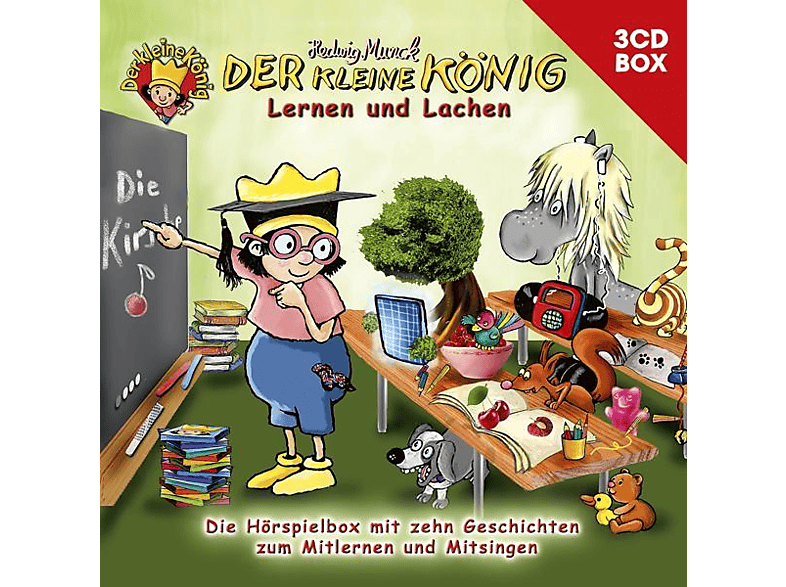 Der Kleine König - 3-CD Hörspielbox Vol.4-Lernen Und Lachen - (CD)