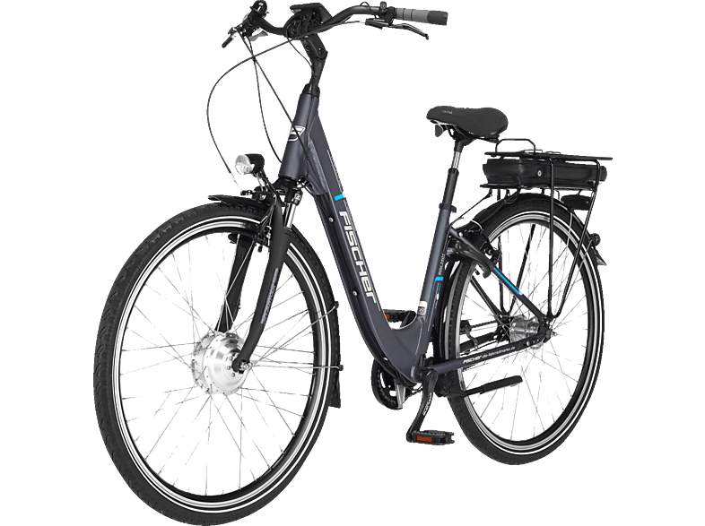 cm, Citybike Wh, 44 FISCHER ECU Damen-Rad, (Laufradgröße: 522 matt) Schwarz 1401 28 Zoll, CITA Rahmenhöhe: