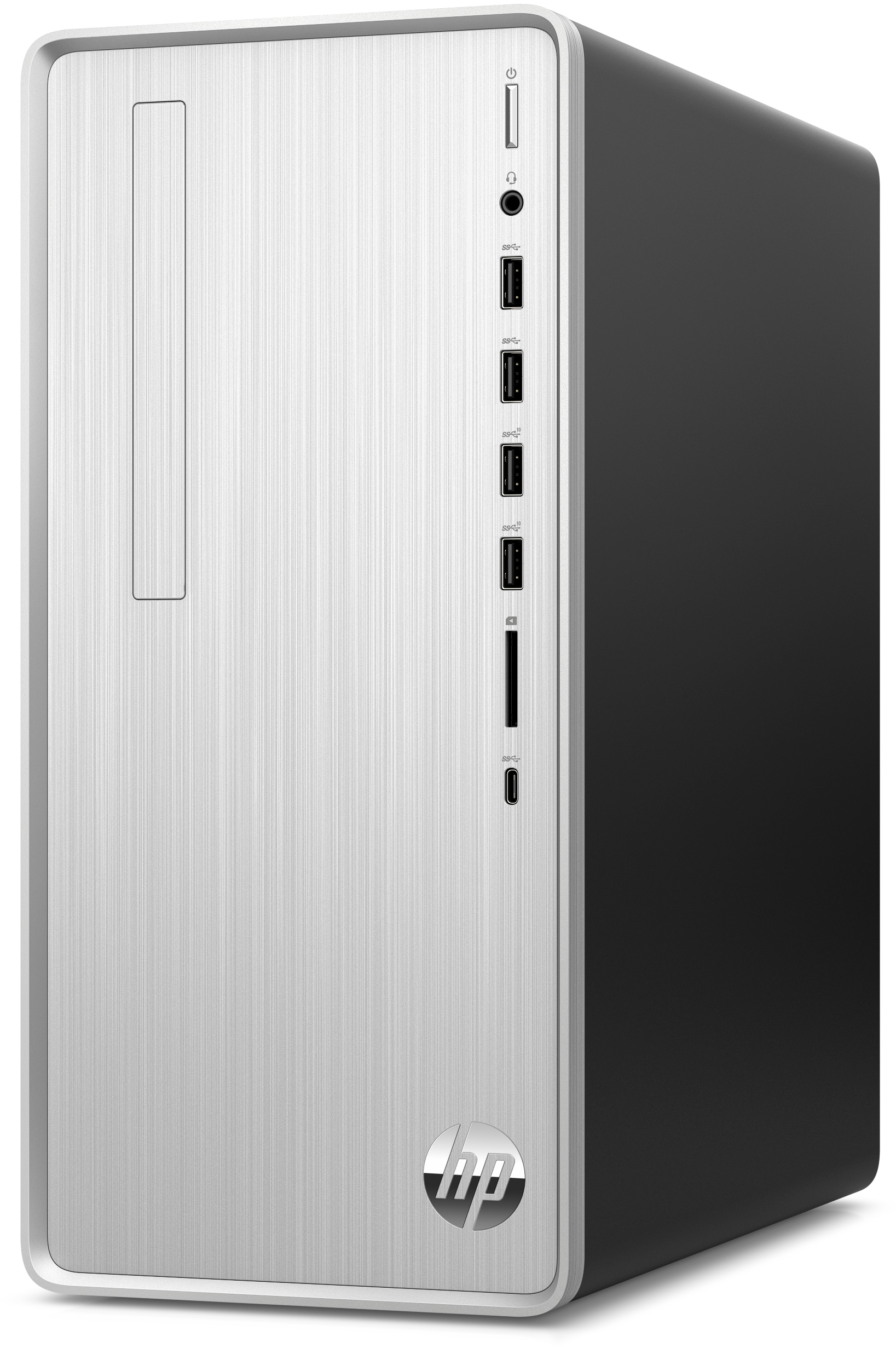 HP Desktop PC Pavilion TP01-2900ng, R5-5600G, 8GB RAM, 512GB SSD, Win10, iGPU, Natural Silver Desktop PC, AMD Ryzen™ 5 5600G, 8 GB RAM SSD, Natural Silver