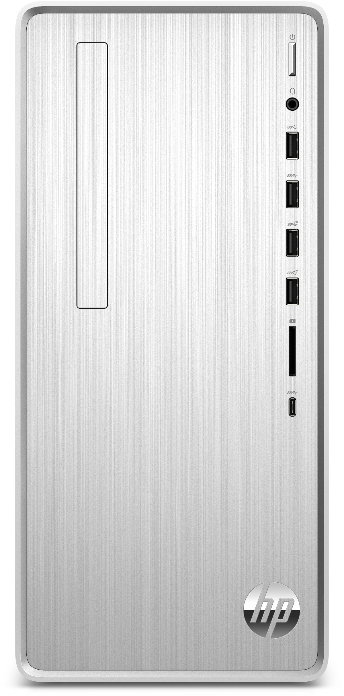 HP Desktop PC Pavilion TP01-2900ng, R5-5600G, 8GB RAM, 512GB SSD, Win10, iGPU, Natural Silver Desktop PC, AMD Ryzen™ 5 5600G, 8 GB RAM SSD, Natural Silver