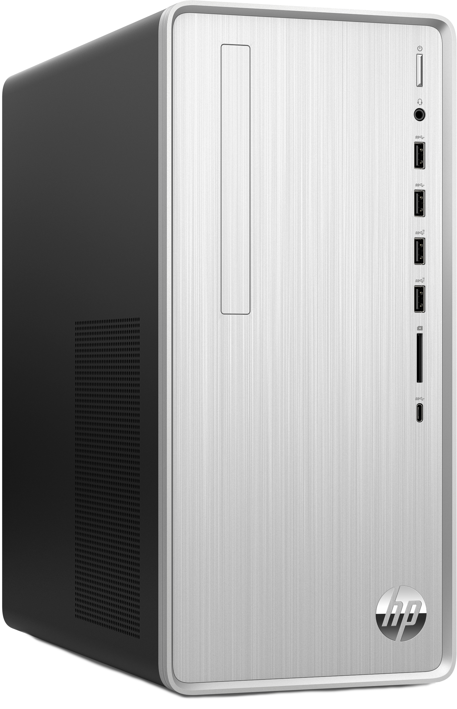 HP Desktop PC Pavilion TP01-2900ng, R5-5600G, 8GB RAM, 512GB SSD, Win10, iGPU, Natural Silver Desktop PC, AMD Ryzen™ 5 5600G, 8 GB RAM SSD, Natural Silver