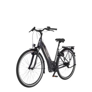 FISCHER CITA 5.0i Citybike (Laufradgröße: 28 Zoll, Damen-Rad, 504 Wh, Schiefergrau matt)